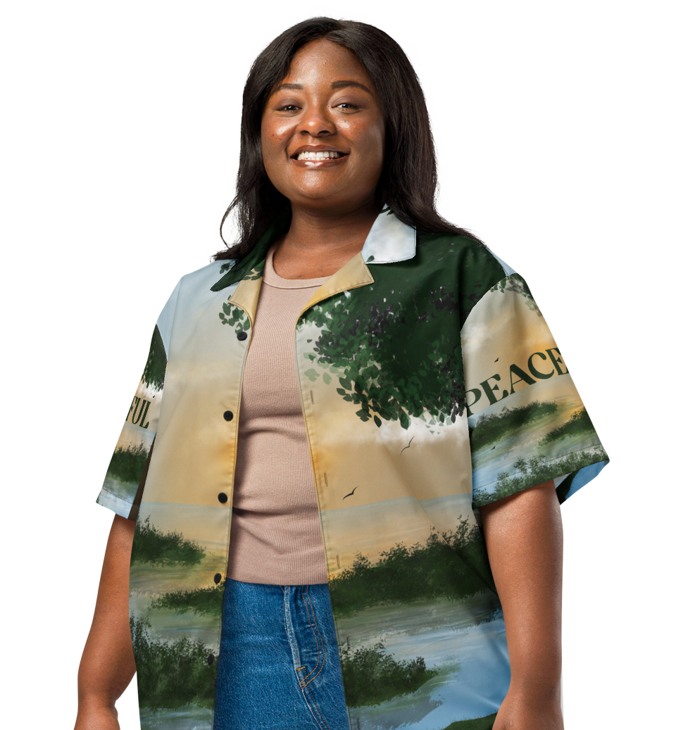 Peaceful button shirt